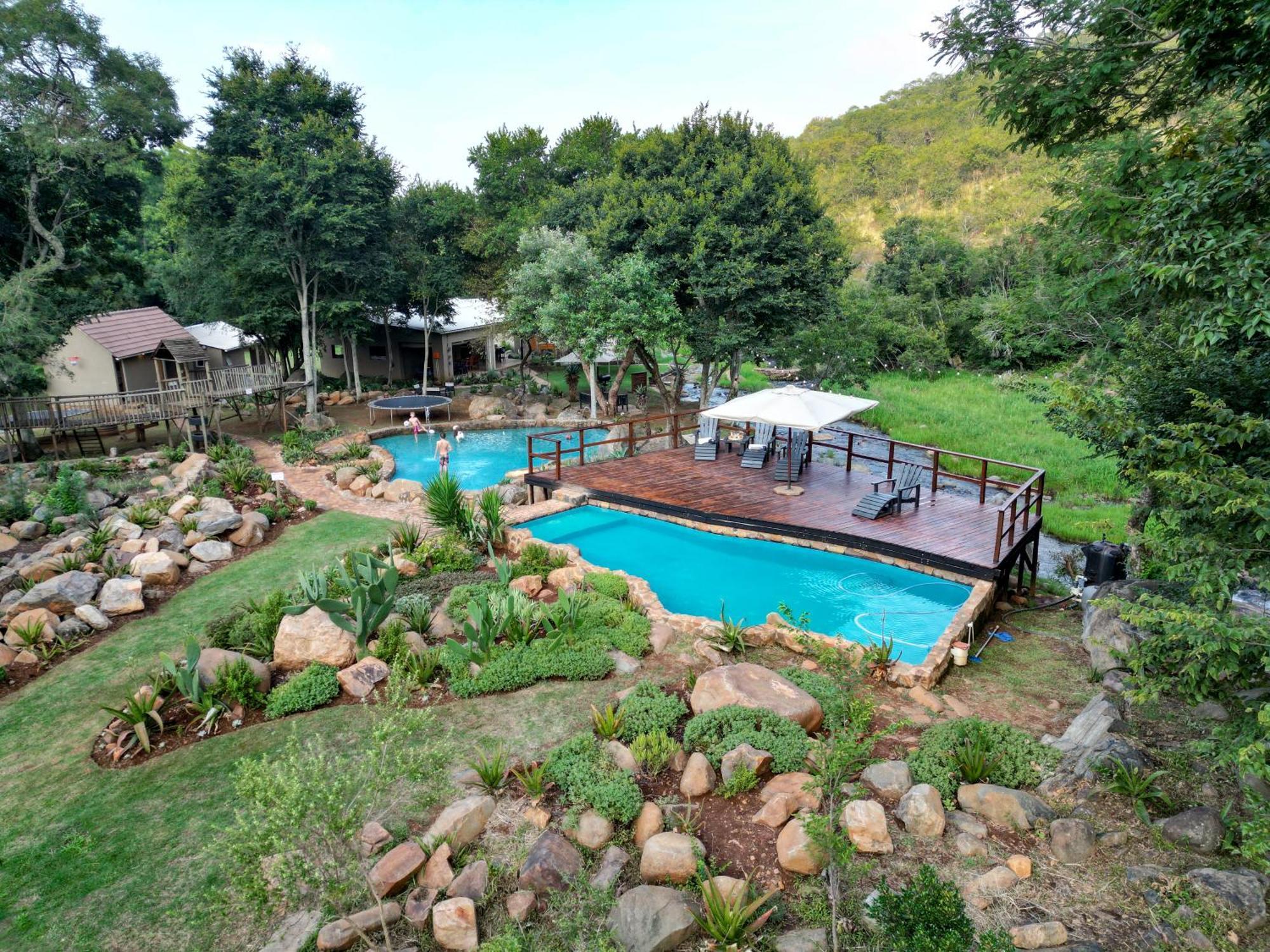 Rockydrift Nature Reserve Waterval Boven Eksteriør bilde